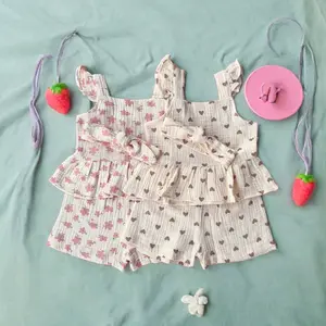 Babybenne - Baju anak perempuan / baju bayi/ one set bayi / pakaian anak perempuan / setelan anak ADELIA SET