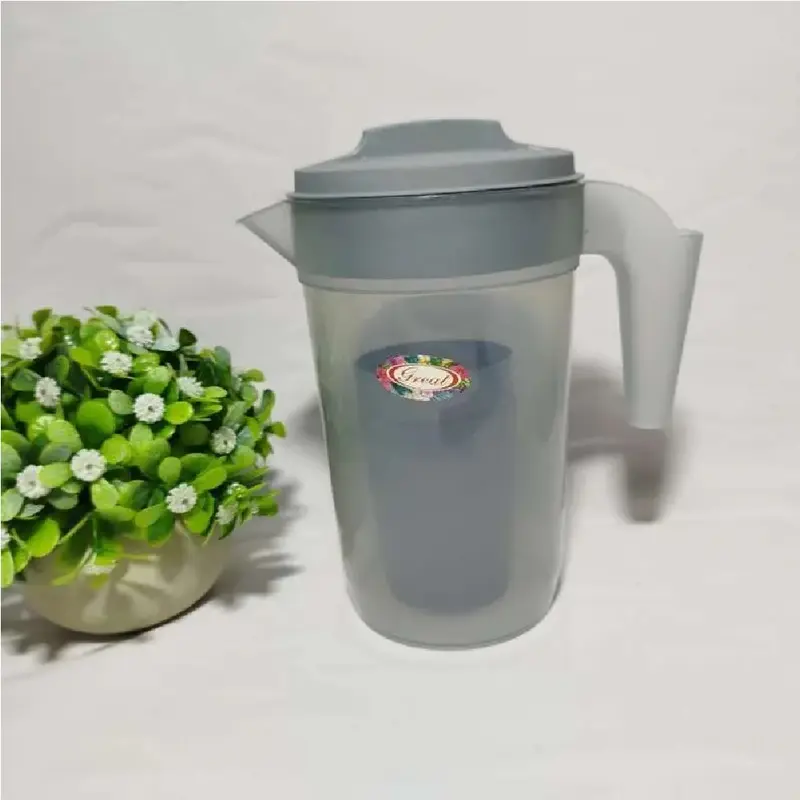 ESKAN Teko plastik 1 liter GRATIS 2 Gelas / Teko  Set  Tea   kecil / mini  ceret minum bahan plastik BPA FREE 4
