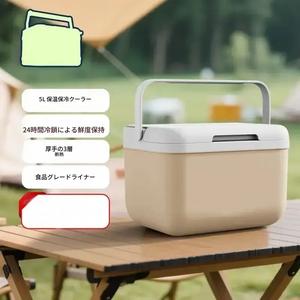 屋外用保温アイスキュースト、キャンピングカークーラーバケツ、商業用屋台釣りポータブル食品保存冷蔵庫