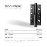 Gambar DEKKSON Engsel Hinge Ess Luxury Series 8x4x4mm 5x4x3mm Silver Gun Grey Bronze - 8X4X4MM RIGHT GUN GREY dari Dekkson Official Shop Kota Administrasi Jakarta Barat 2 Tokopedia