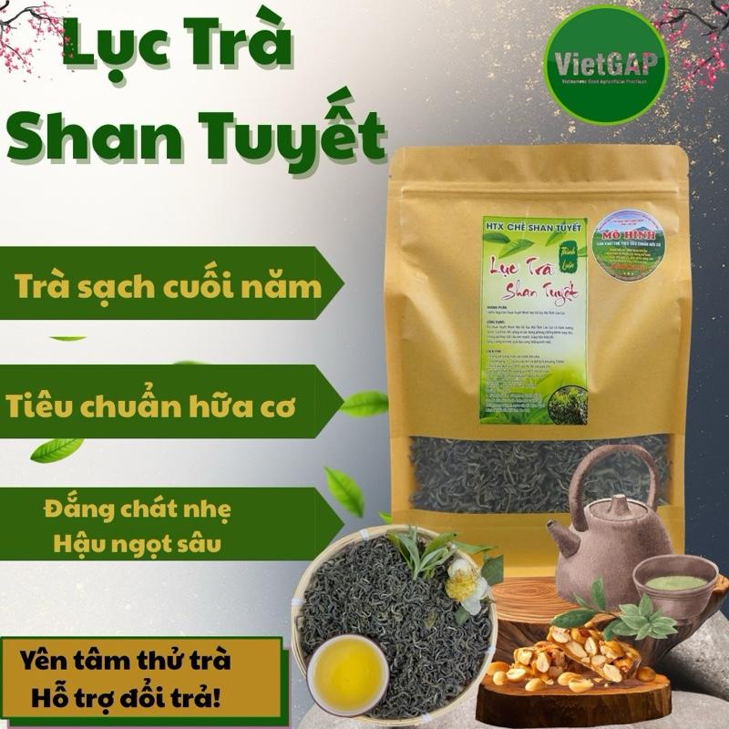  500G-Lục Trà Shan Tuyết Vụ Cuối Năm.Trồng theo tiêu chuẩn hữa cơ. 