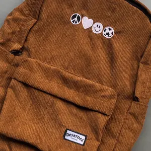 DESERVED - TAS RANSEL CORDUROY DESERVED BACPACK TAS SEKOLAH PRIA WANITA ransel Backpack