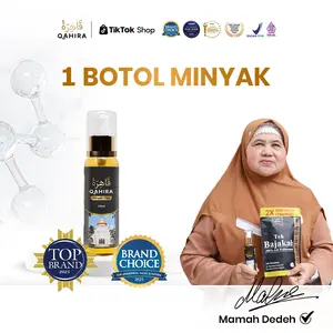 Qahira-Minyak Oles Qahira Bajakah Premium-Minyak Oles Multimanfaat-Bantu Kempeskan Benjolan Lipoma, Tiroid, Getah Bening dan Meredakan Pegal Linu, Nyeri Sendi, Asam Urat dan Rematik-Sebagai Minyak Tubuh & Pijat
