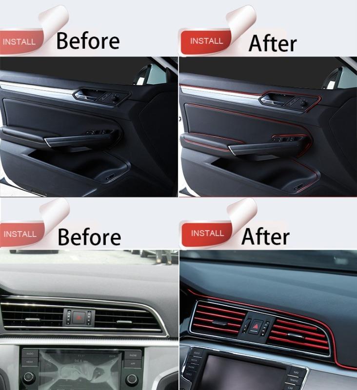 Product Introduction of Automotive Gap Line Decorative Strip, Center Console Gap, Instrument Panel Decorative Line Automotive Interior Modification Products 44