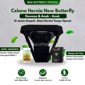 Celana / Sabuk Hernia Turun Berok New Butterfly Magnetik Asli Original