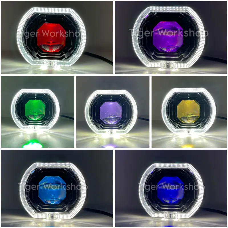 Projie Biled Matrix X1 Devil RGB 4,5INC Terbaru High Low Putih Body black plus kipas Premium Serius ZE9X PD03 C626 1