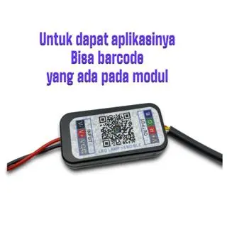 LAMPU LED ALIS DEMON EYE LAMPU DEVIL EYE RGB CONTROLLER KONEKSI BLUETOOTH 12 LED 12/24V 23CM 7