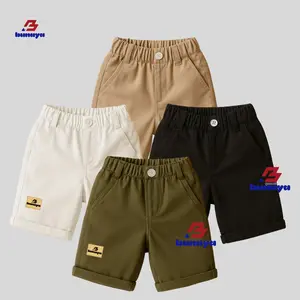 Celana Chinos Pendek Anak Laki-Laki Perempuan Usia 1-13 Tahun Bahan American Drill