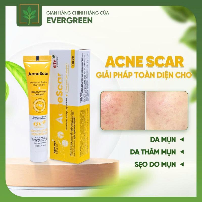 Gel Giảm Thâm – Phục Hồi Da Sau Mụn AcneScar Hỗ Trợ Da Mụn, Da Thâm Mụn, Sẹo Do Mụn