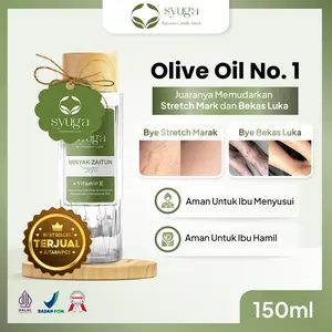 [Best Seller] Syuga Minyak All Series (Zaitun, VCO, Argan, Jojoba) 250ml & 150ml - Stretchmark Oil dan Bekas Luka | Minyak Pijat | Body Oil | Parfume Body Oil | Stretch Mark | Menghidrasi kulit | Kulit Sensitif | Memperbaiki Kulit | Vitamin E