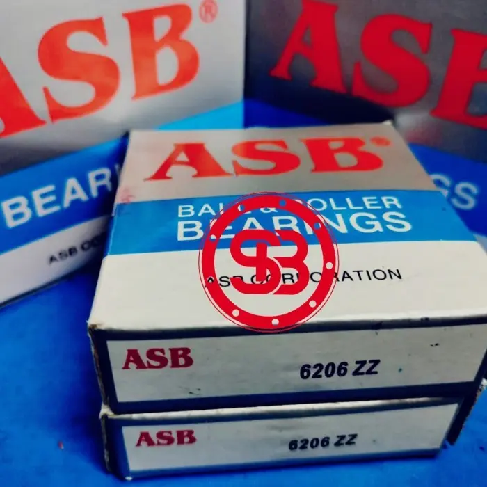 Bearing 6206 ZZ ASB Ukuran: id 30mm od 62mm thick 16mm   MELAYANI COD & BAYAR DI TEMPAT  Silahkan menghubungi kami untuk informasi lebih lanjut.. 0