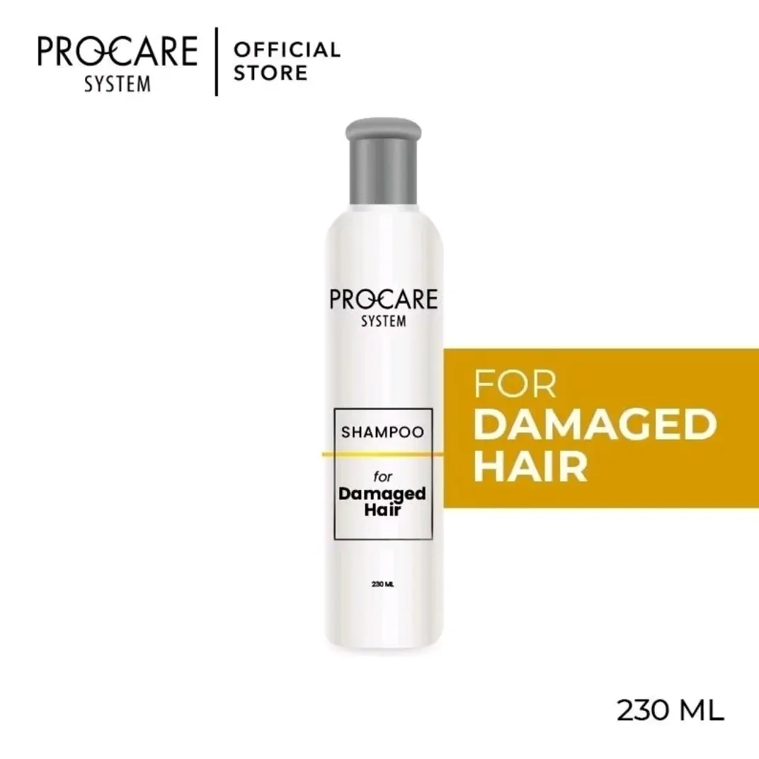 Shampoo Procare System dengan Keratin dan Pro Vit B5 untuk Rambut Rusak, Kering, dan Bercabang 230 ml - Haircare, Conditioner, Membersihkan