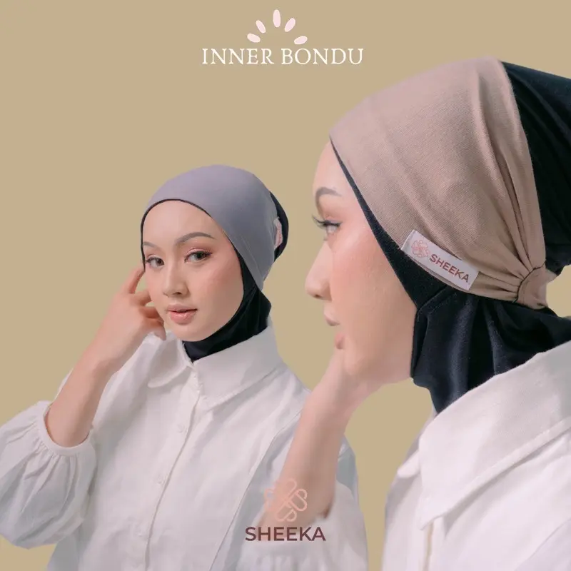 SHEEKA BASIC - CIPUT BANDO INNER KARET RAYON PREMIUM Jilbab Kerudung