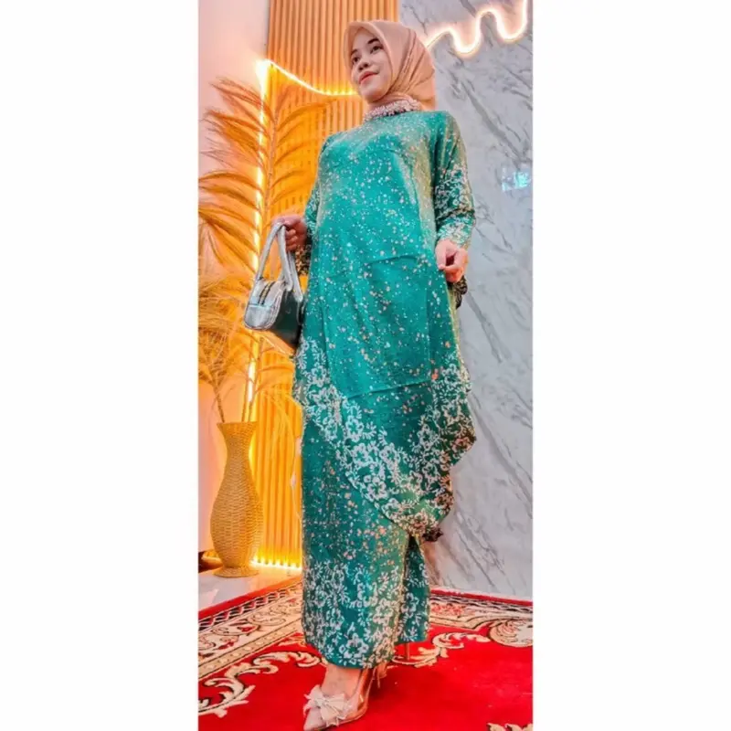 Stelan Dres wajik rok PREMIUM Spesial VISCOSE (SEMI SUTRA) 03