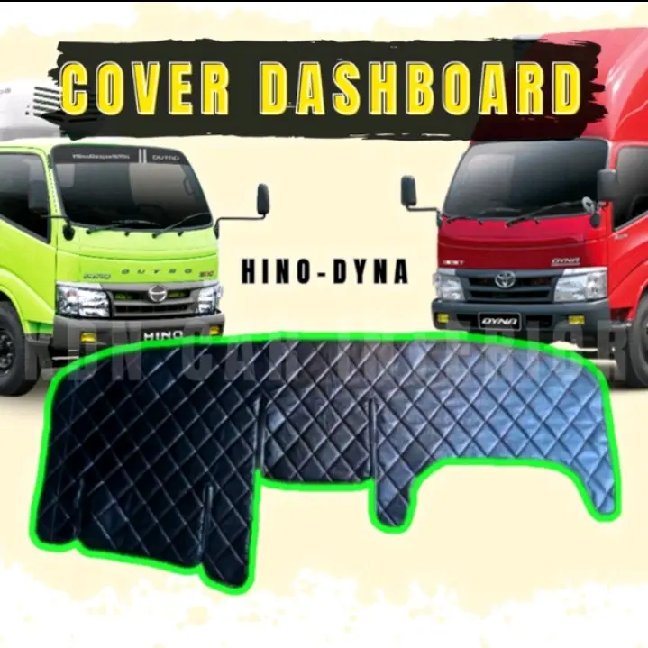 cover alas dashboard mobil dyna / hino motif wajik berkualitas premium 100% Car