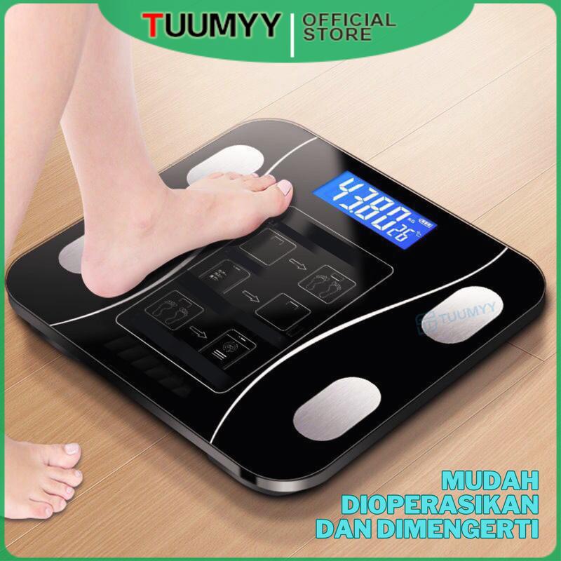 [COD] SMART SCALE TIMBANGAN BERAT BADAN DIGITAL KESEHATAN ALAT UKUR KADAR LEMAK SMART BODY FAT TM-LY2626 4