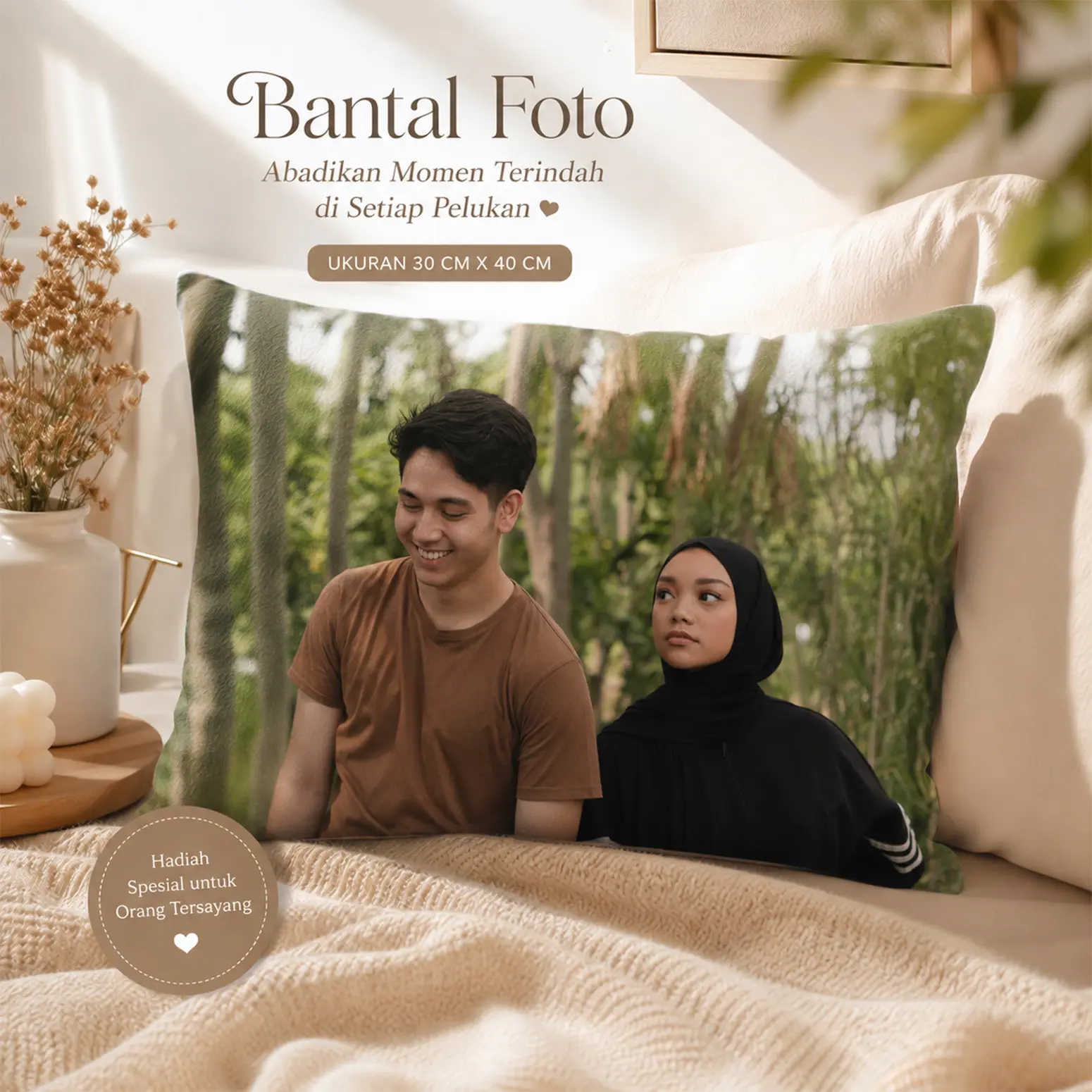 Bantal Custom Foto Lucu , Bantal Foto Kado dan Souvenir By BinarPillow