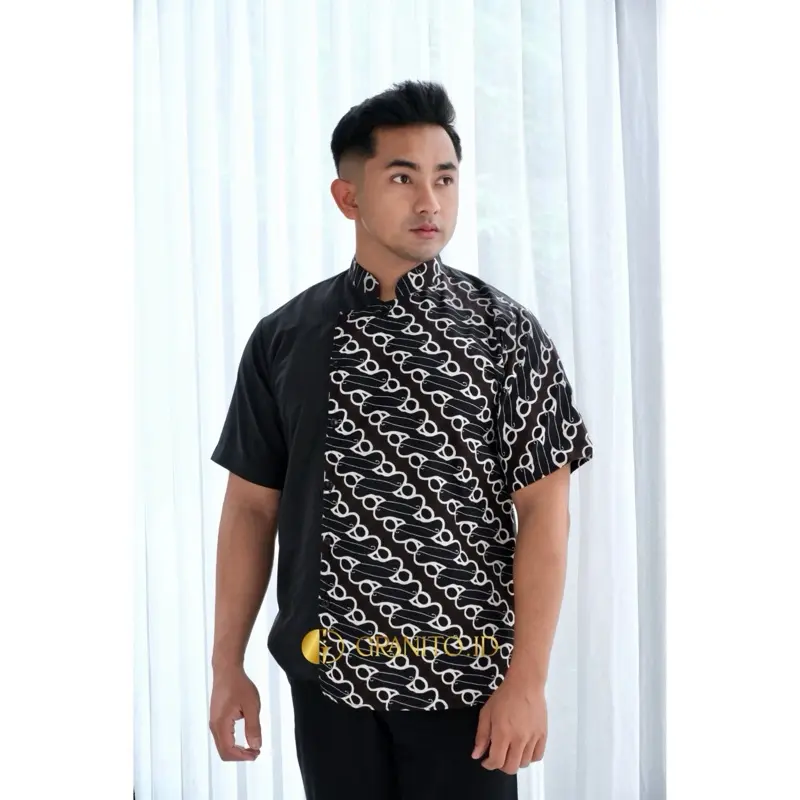 Granito.id - HAKIM POLI pria tenun kimono tenun jepara lombok toraja indonesia Granito.id Rompi 1