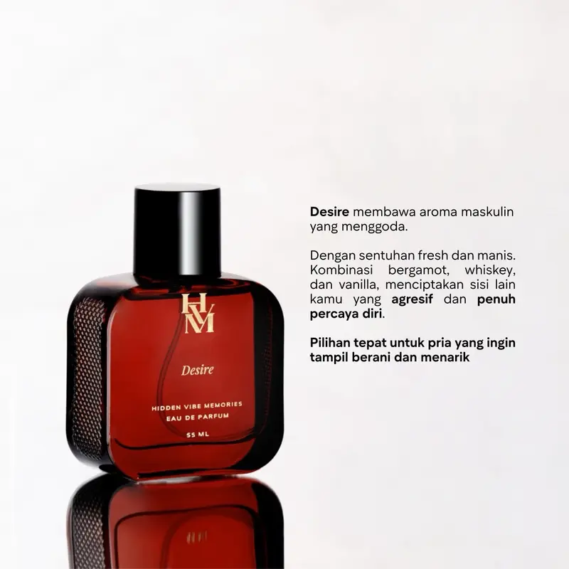 Parfum Pria HVM DESIRE Eau de Perfume Tahan Lama Original Wangi Terwangi 2