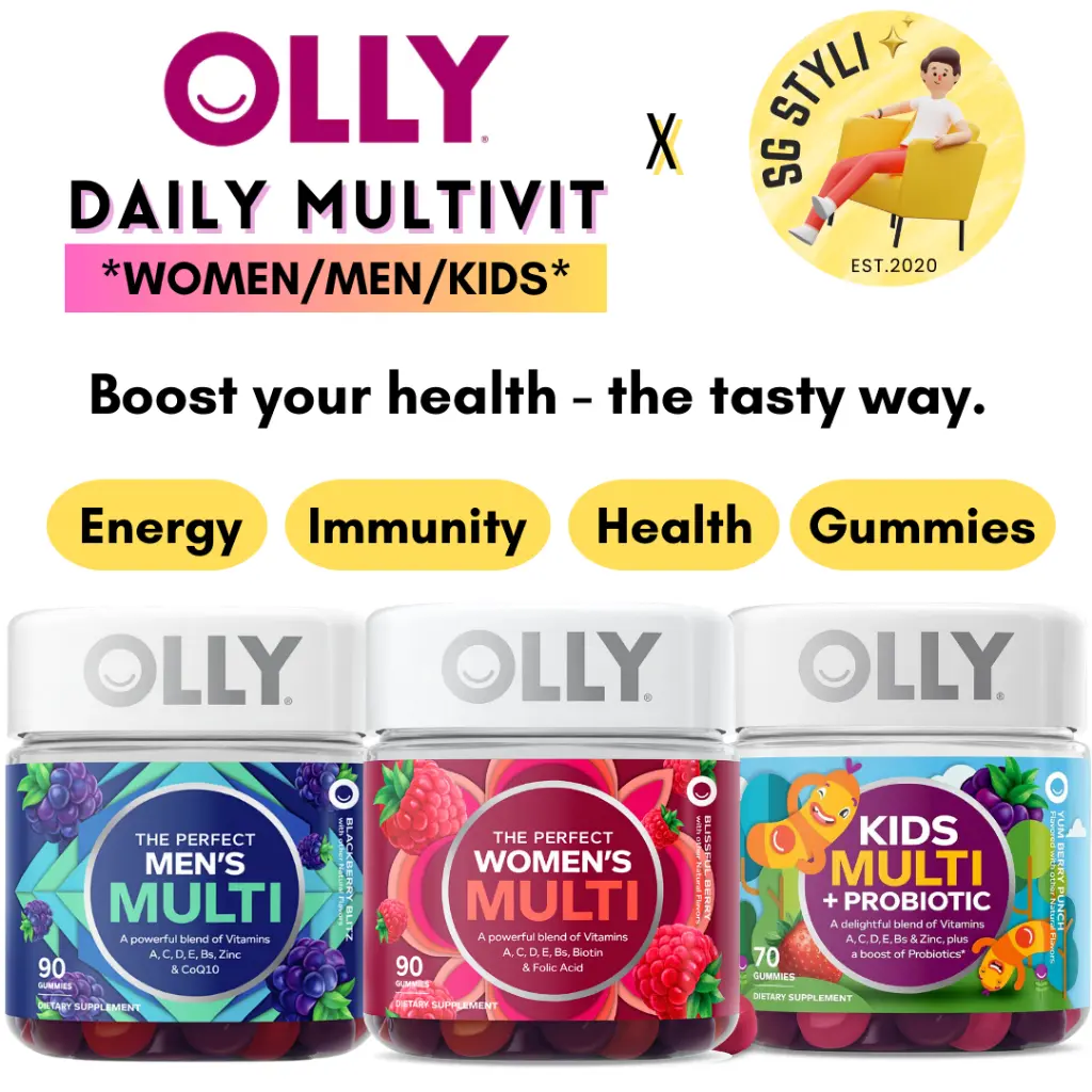 Olly Women/Men/Kids Multivitamins 70/90/130 Gummies *2-3 Days Delivery*
