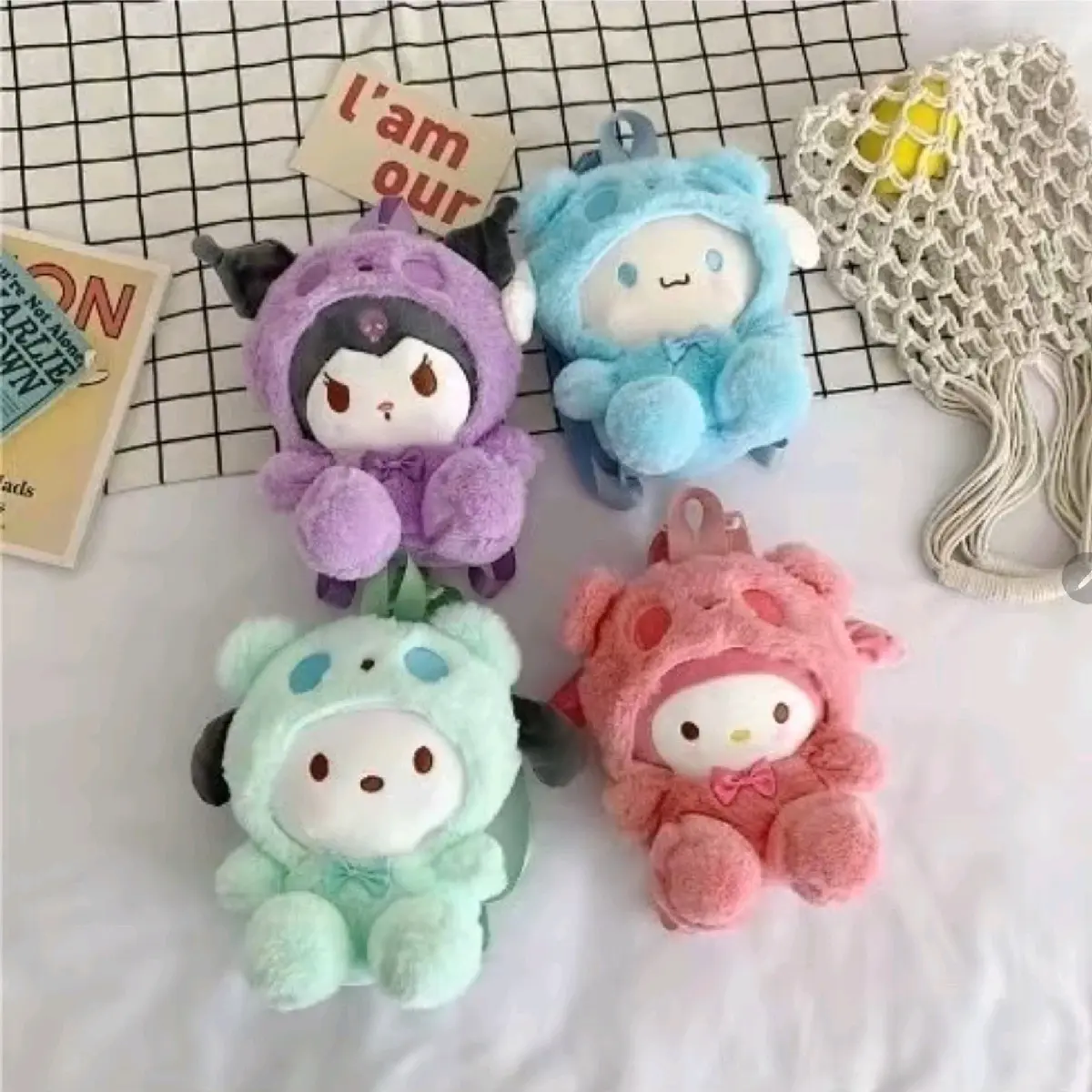 TAS BULU RANSEL LUCU IMPORT