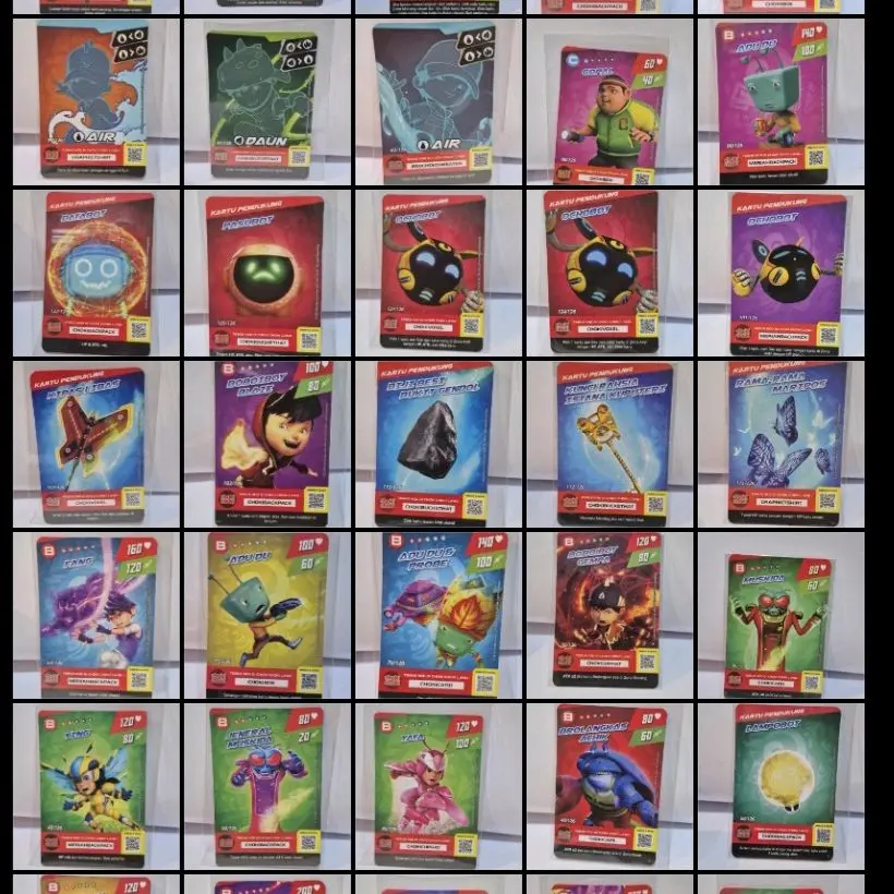 Kartu boboiboy basic vol 1 beliung mega gentar halilintar sopan sorry kartu pendukung AR SR galaxy card part 1 vol satu foil hologram koleksi choki choki viral Kartu boboiboy basic vol 1 beliung mega gentar halilintar sopan sorry kartu pendukung AR SR galaxy card part 1 vol satu foil hologram koleksi choki choki viral