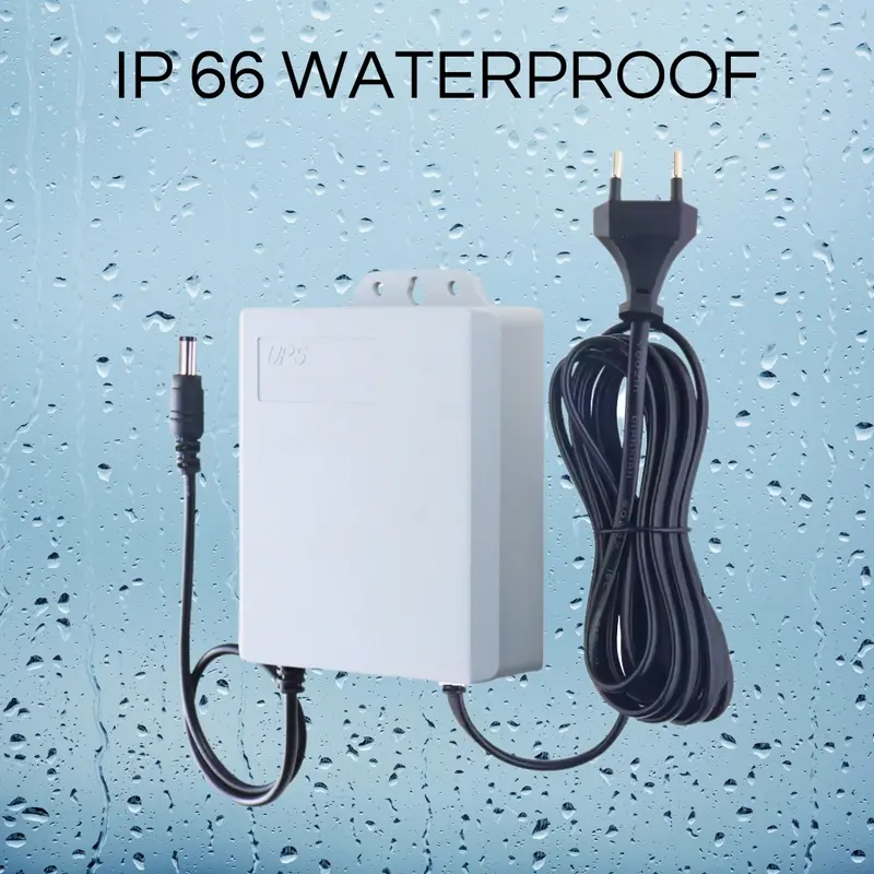 Adaptor Mini UPS 12V 2A untuk Backup Router Modem CCTV dengan Kapasitas Baterai 5400mAh 3
