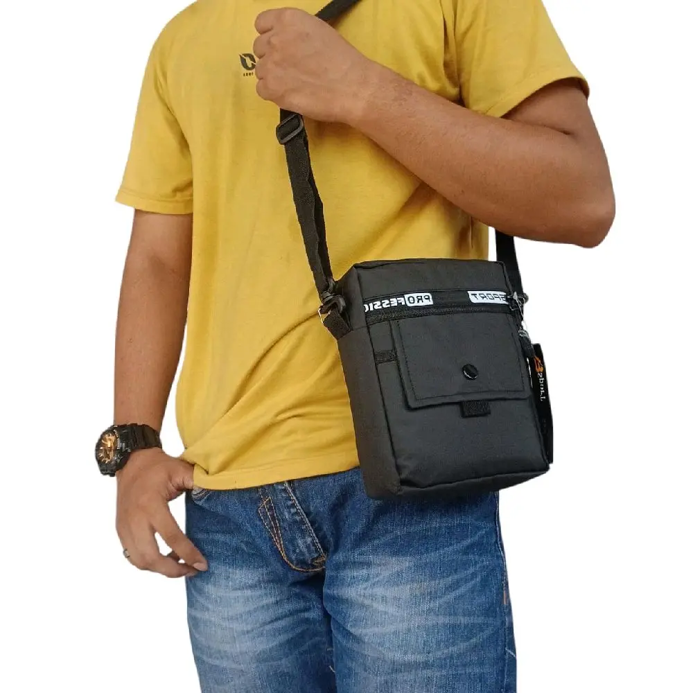 Suranta Store-Tas Pria Mini Slingbag Tas Terbaru Waterploof Tas Slempang Multifungsi Real Pict