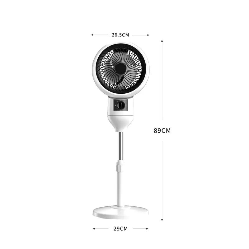 Kipas Angin Berdiri / Kipas Angin Fan Elektrik Rotation Stand Fan Premium 3 Tingkat Kecepatan 6