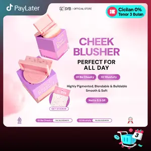 NEW SYB CHEEK BLUSHER + GET STICKER【Blush On Fresh and Glow】 || NEW NETTO 5,5GR