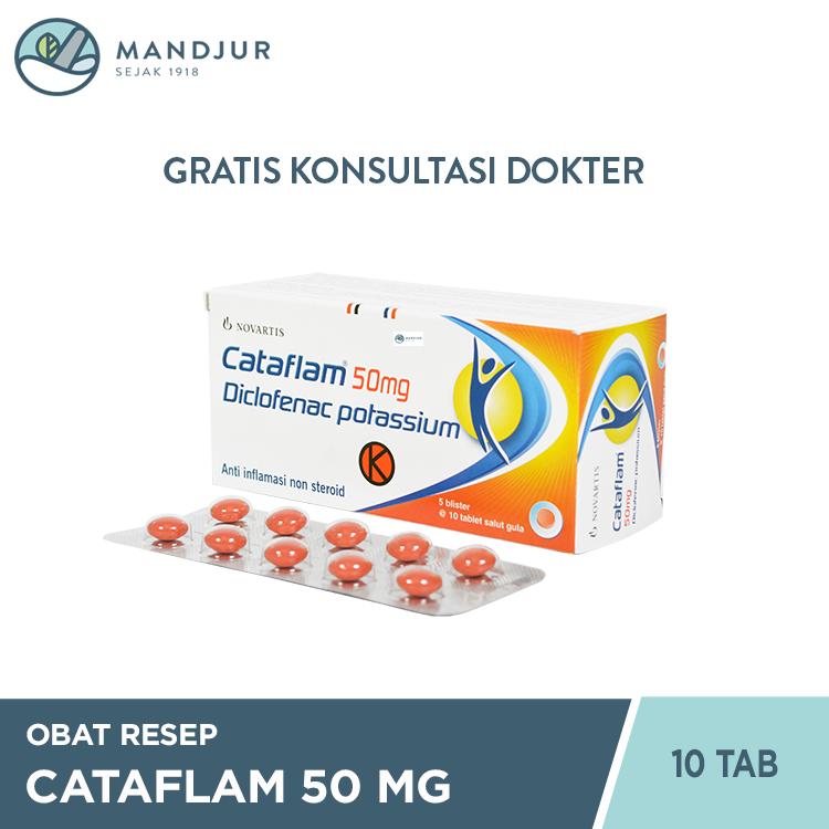 Cataflam 50 mg Blister 10 Tablet