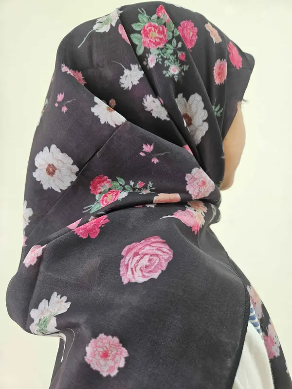 Luminous Beauty Veils - Hijab Segi Empat Motif Voal/Kerudung Segi Empat Motif Voal/Hijab Segi Empat Motif Bahan Voal Kualitas Premium (Motif A6 - A10) 0