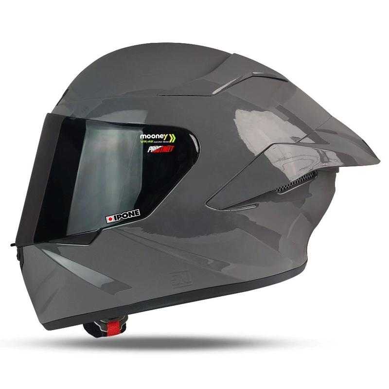 Helm Full Face Mla  crypton tt course terbaru Soid Glosy Kaca Visor Clear Blue Red Gold/Helm Full Face Terbaru Mla Crypton SNI Original MLA (BISA COD) 6