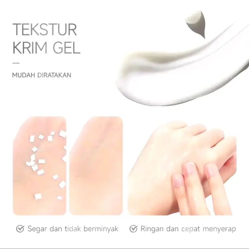 GMEELAN GLABRIDIN Pearl peptide Brightening gold moisturizer whitening cream 30gr memutihkan  Wajah 1