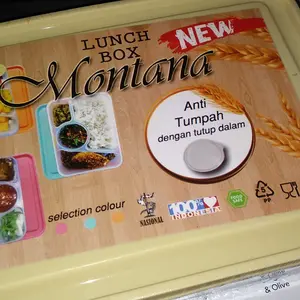 [COD] KOTAK BEKAL - Food Grade Tahan Panas / Lunch box Anti Tumpah Kitchenware