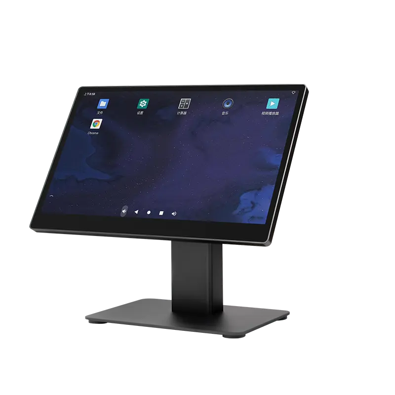 D6 Android Google Suite desktop cash register with NFC Single large screen size for convenience stores supermarkets pharmacies