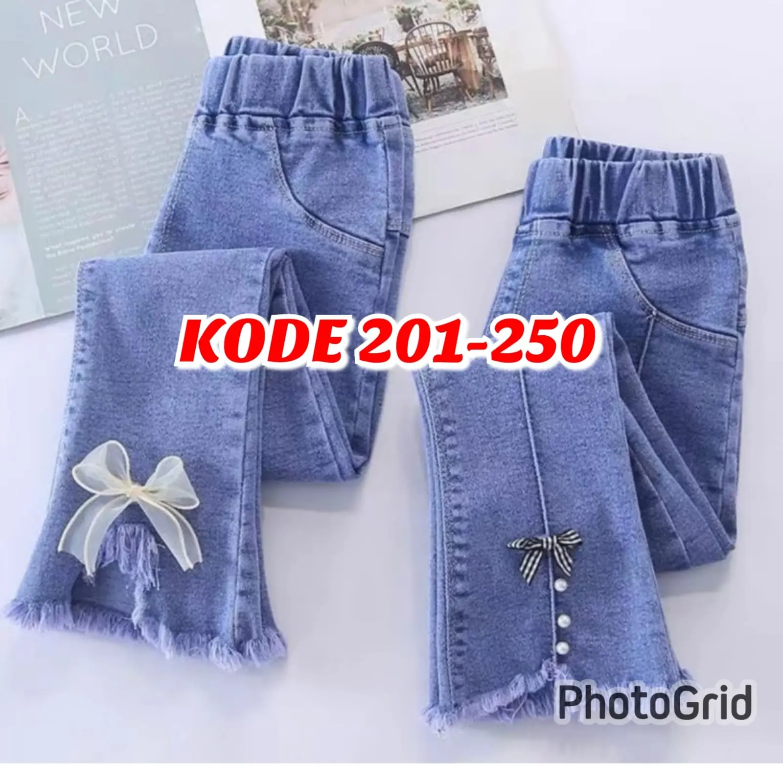 jeans anak kode 201-250 khusus live streaming