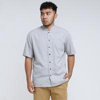 Gambar M Gee Baju Muslim Koko Pria Lengan Pendek Mgee AZKA C078 Light Grey - S dari everywearmgee Kab. Bandung 5 Tokopedia
