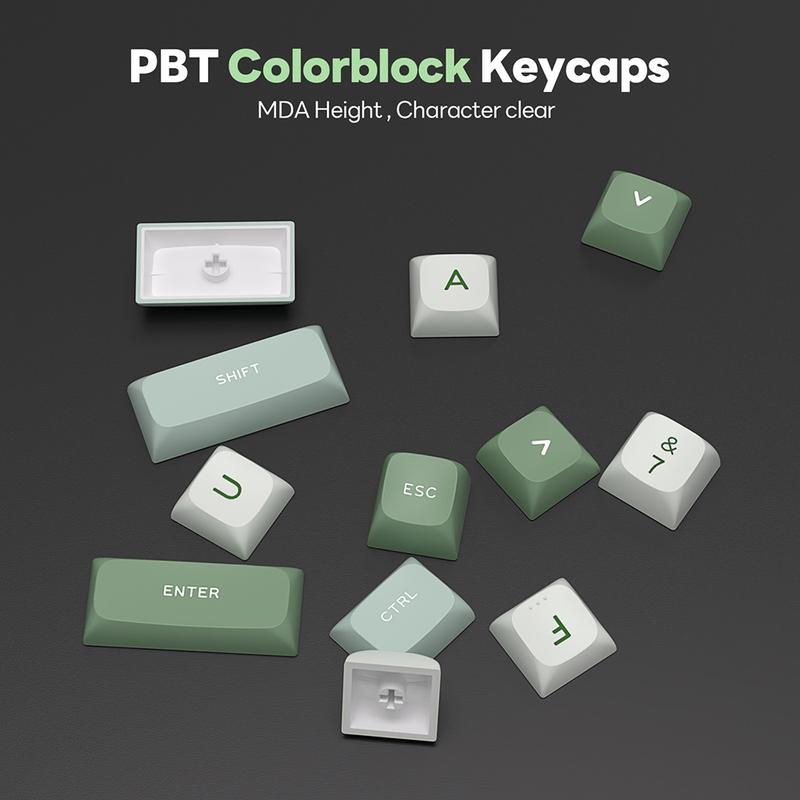 Product Introduction of RK ROYAL KLUDGE R75 Mechanical Keyboard Wired with Volume Knob, r75% TKL Custom Gaming Keyboard Gasket Mount RGB Backlit with Software, Hot Swappable Silver Switch, PBT Keycaps 1