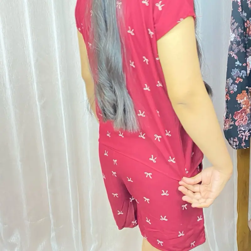 Set Pendek Rayon Viscouse untuk Wanita - Model Terbaru - Celana, Baju, Dewasa, Setelan, Katun, Dress, Atasan 2
