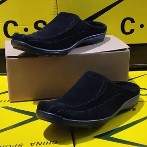 Sepatu Sandal Kickers Pria Santai Kerja Sendal Bustong Slop Pria