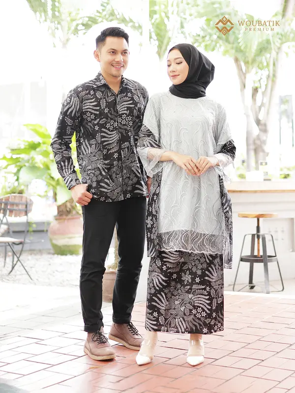 WOUBATIK - Kebaya dan Kemeja Couple KP 278 1