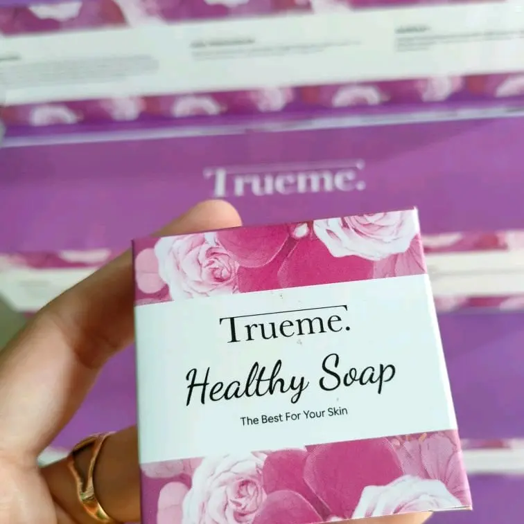 Sabun Trueme Glowing Untuk Wajah & Healthy Untuk Kewanitaan Original Soap 1