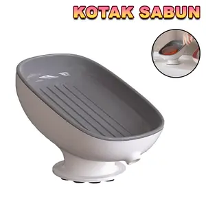 Tempat Kotak Sabun Batang Multifungsi Holder Soap Serbaguna Tempat Tirisan Sabun Mandi Terbaru -BG-9