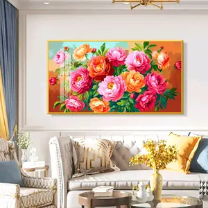 DPC Store 11CT Kristik Set Lengkap Stitch Modern Kerajinan Menyulam DIY Quality Set Kits Embroidery Ukuran Besar 30 x 40 cm Pemandangan Landscape