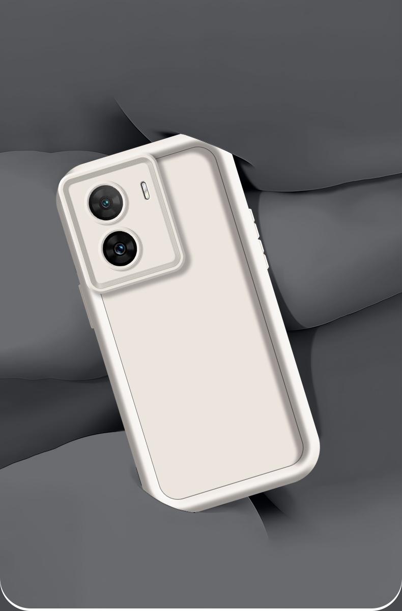Product Introduction of Casing hp iQOOZ7X(5G) Tahan jatuh Sangat tipis Warna solid Sederhana Baru laki-laki case 7