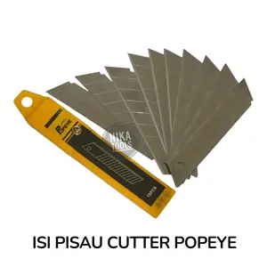 Isi Pisau Cutter Refill Besar Isi 10 Mata POPEYE