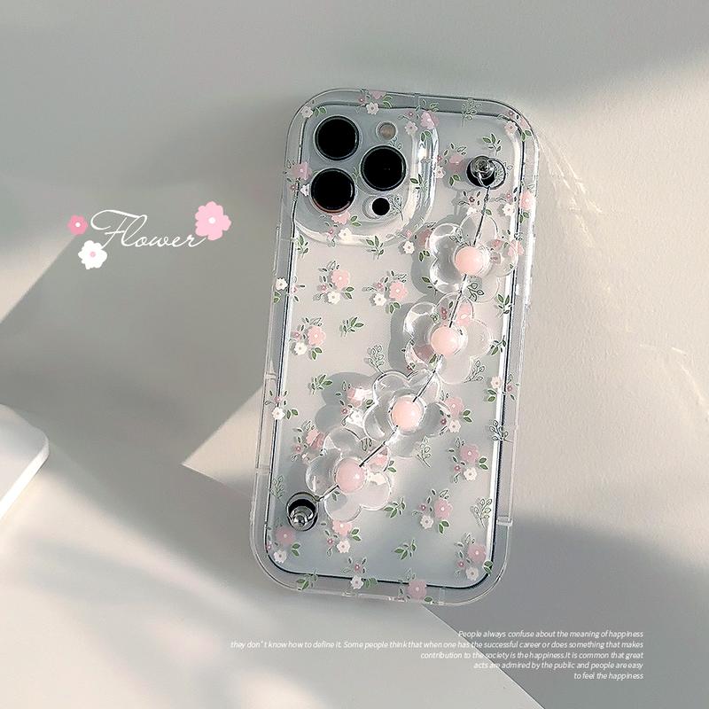 Ốp Điện Thoại Hoa Tươi Hình Bướm, Thiết Kế 3D, Ốp Bảo Vệ Nơ, Tương Thích Với iPhone 15, 14, 13, 12, 11, Pro Max, XR, XS, 7 / 8 PLUS, Ốp Điện Thoại Sang Trọng, Ốp Trong Suốt, Phụ Kiện Vỏ Chống Sốc Kem Phone Case Protector Casing