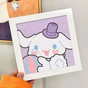 NANA Diy Diamond Painting Kit Karakter SANRIO KUROMI Lucu Lukisan Diy