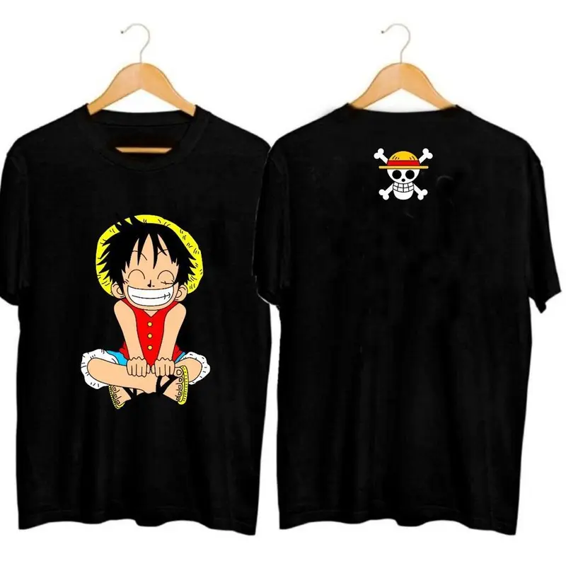Bfashionshop - 133 Kaos Distro Pria TShirt Pria Kaos Pria Luffy Smile 1